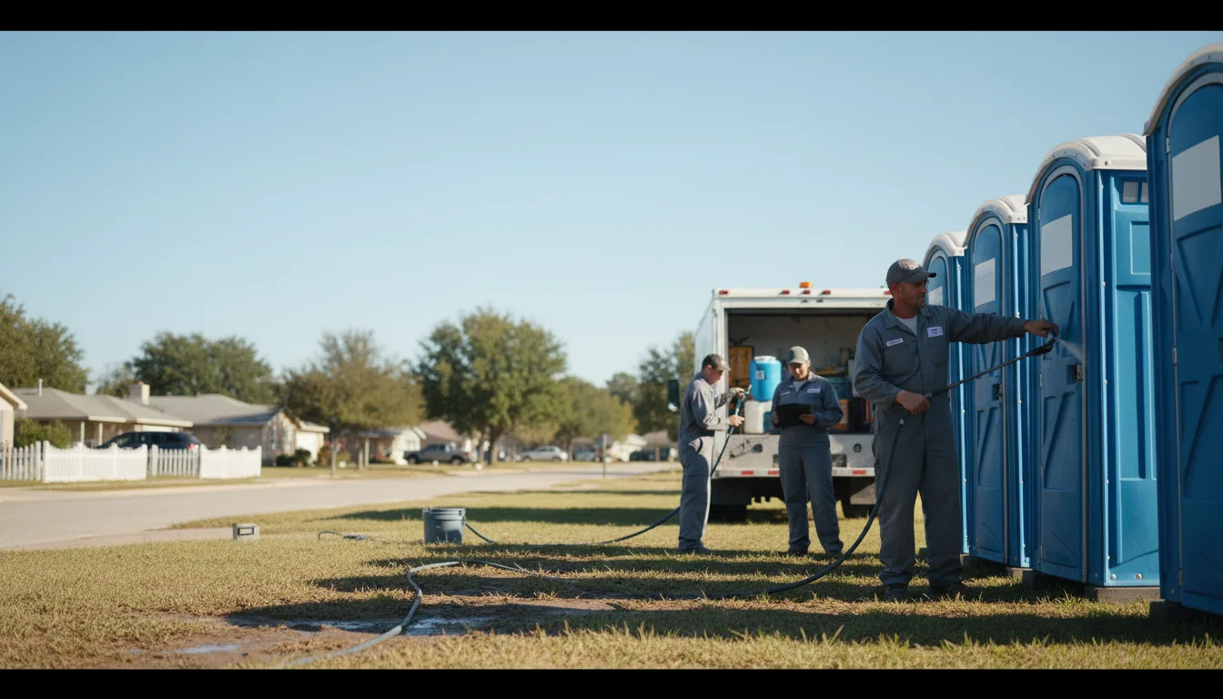 Long-Term Portable Toilet Rental in Tarpley, TX near me